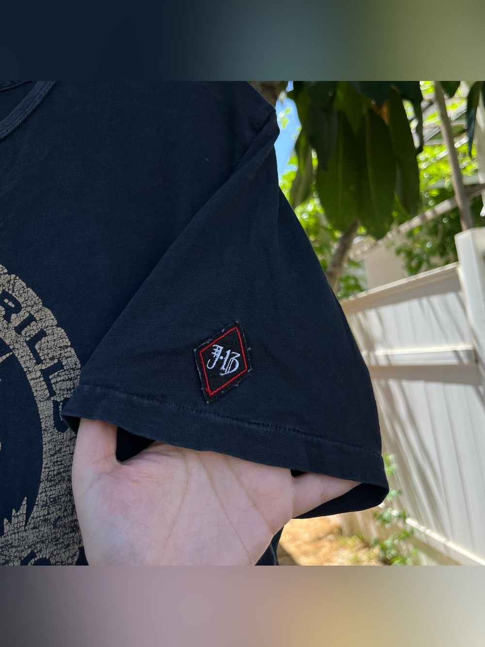 Johnson Motors Black "High Speed Thrills" Graphic T-Shirt . - Picture 6 of 9